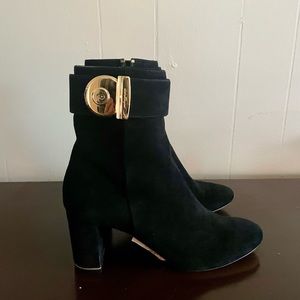 Black Ferragamo Boots
